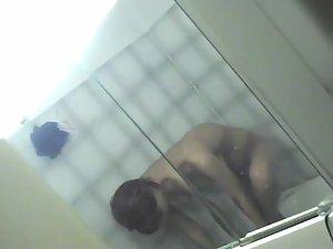 Girlfriend caught me filming her shower Picture 8