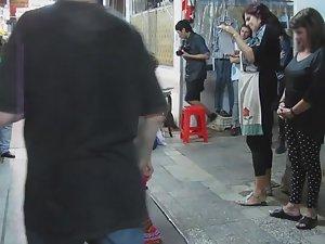 Public nudity as art performance Picture 2