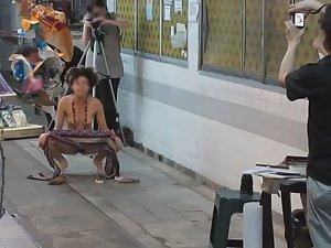 Public nudity as art performance Picture 7