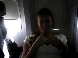 She reached the mile high club alone Picture 6
