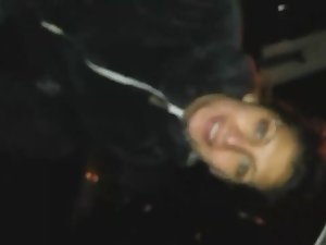 Blowjob and cum all over clothes