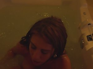 Slutty milf fucked in hot tub Picture 1