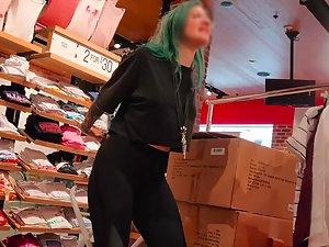 Unique kind of a sexy store clerk Picture 2