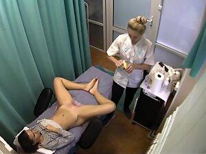 Hidden cam caught fitness girl getting a wax job Picture 8