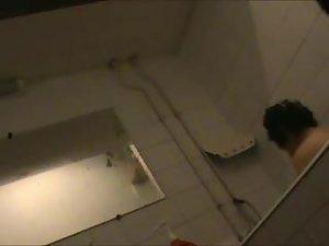 Wife's cousin spied during her shower Picture 2