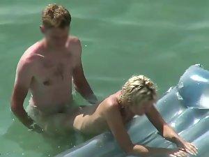 Cute girl gets fucked in the water Picture 3