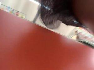 Wind keeps lifting her skirt up Picture 2