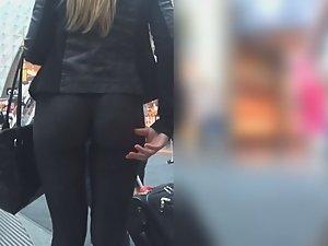 Jeans wedgie deep in tight ass crack Picture 8