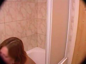 Firm teenage body in a shower Picture 3