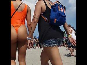 Swimsuit can't go deeper without fucking her ass Picture 2