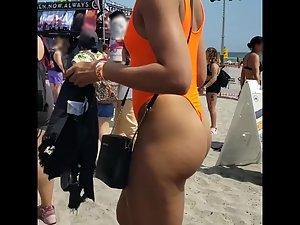 Swimsuit can't go deeper without fucking her ass Picture 3