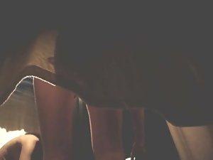 Peeping a hot girl as she tries a bikini Picture 6