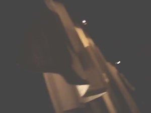 Peeping a hot girl as she tries a bikini Picture 8