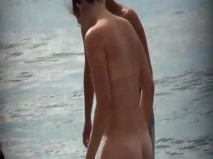 Cute naturist girl with glasses Picture 3