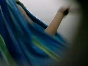 Amazing tits in swimming pool cabin Picture 6