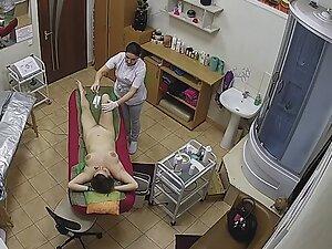 Spying on spicy milf getting a wax job Picture 8