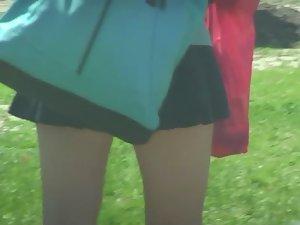 Naughty schoolgirl's upskirt Picture 5
