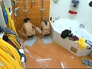 Two girls masturbating together