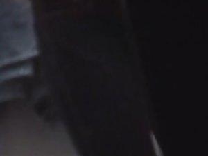 Pierced boobs spied while she dresses up Picture 3