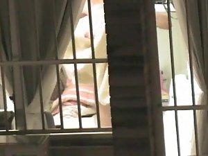 Nude neighbor girl gets peeped Picture 2
