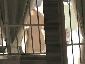 Nude neighbor girl gets peeped Picture 5