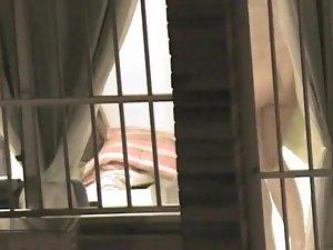 Nude neighbor girl gets peeped Picture 7