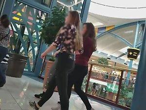 Sweet teens followed in shopping mall Picture 6