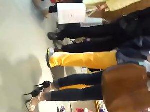 Nice firm ass in a tight pair of jeans Picture 6