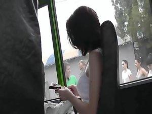 Nice butt and pretty tits get spied Picture 2