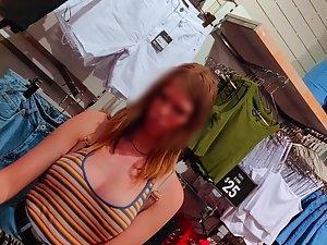 Voyeur inspects an epic spoiled brat kind of girl Picture 2