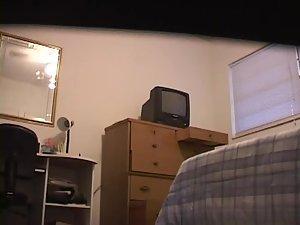 Step sister dances in front of a hidden cam Picture 6