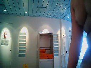 Spy camera in the wellness area Picture 8