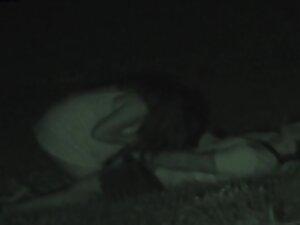 Voyeur uses night vision to peep a blowjob Picture 2