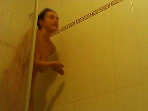 Spying and waiting for her to step out of shower Picture 6