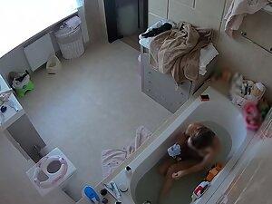 Spying on amazing naked woman in bathroom Picture 7