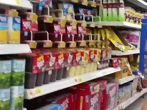 Thong slipped out when she crouched Picture 8