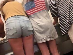 Wedgie in a nice young ass crack Picture 4
