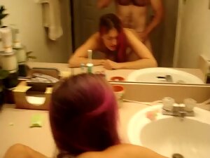 Redhead bends over and takes it in the ass Picture 6