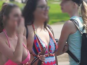 Teen with big fake boobs busted me Picture 2