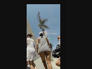 Miniature thong makes her look nude Picture 6