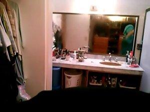 Chubby wife spied with a hidden camera Picture 2