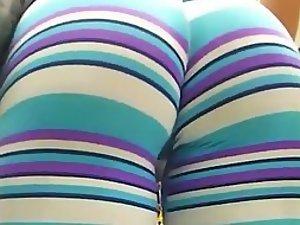 Those stripes over her ass make me dizzy