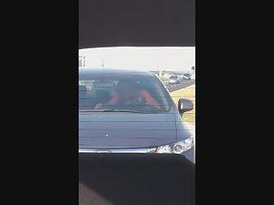 Woman rides dick during car ride Picture 6