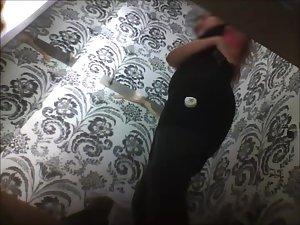 Spying on two sexy girls try clothes Picture 3