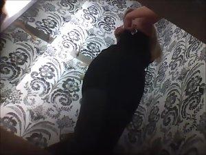 Spying on two sexy girls try clothes Picture 5