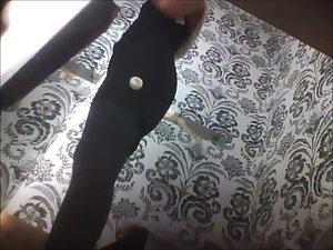 Spying on two sexy girls try clothes Picture 8