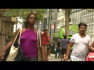 Ebony princess isn't wearing a bra Picture 7