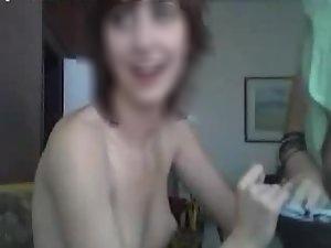 Mother walked in on her sucking dick Picture 6