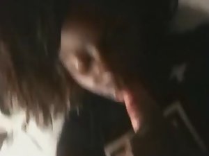Black girl is face fucked and gets a load Picture 2