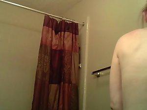 Spying on sister's adorable boobs in bathroom Picture 2